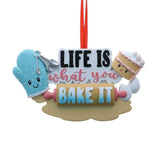 Personalized Baking Christmas Ornament ~ Baking Christmas Cookies ~ Cooking Ornament ~ Life is What You Bake It ~ Baking with Grandma