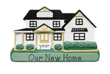 Personalized Farmhouse Christmas Ornament~First Christmas In New Home Ornament~Housewarming Gift~Our New Home Ornament~First Home Ornament