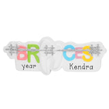 Braces Personalized Christmas Ornament