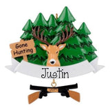 Personalized Deer Hunting Christmas Ornament ~ Personalized Hunter Ornament ~ Personalized Hunting Christmas Ornament ~ Deer Mount Ornament