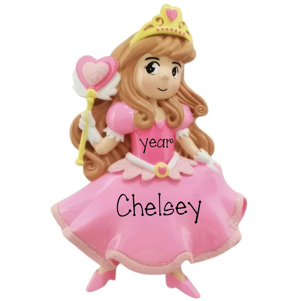 Personalized Swan Princess Ornament