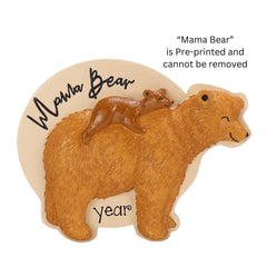 Mama Bear Personalized Ornament ~ Mama Bear Gift ~ Mother's Day Gift ~ Christmas Ornament for Mom ~ Ornament Gift ~ Mom Ornament