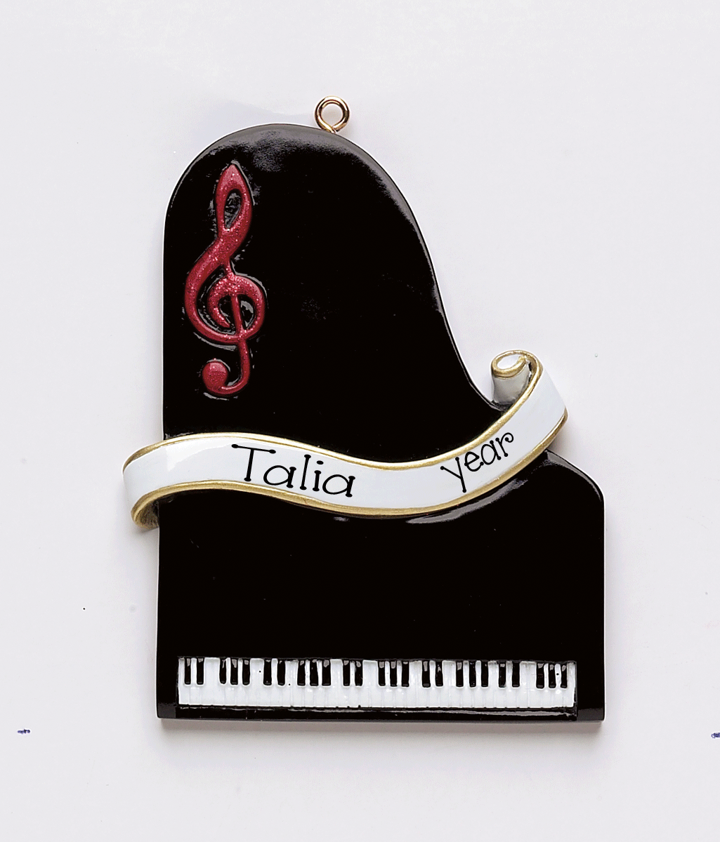 Piano Ornament, My Personalized Ornaments