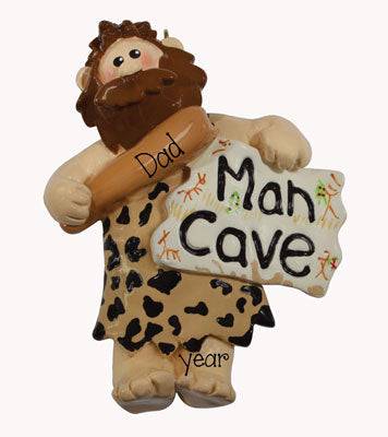 MAN CAVE Ornament for Dad