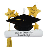 GRADUATION Cap~Personalized Christmas Ornament