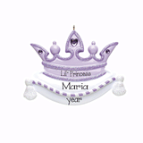 Purple Crown Ornament, My Personalized Ornaments