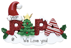 Papa My Personalized Ornaments