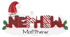 Nephew My Personalized Ornaments