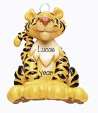 personalized TIGER ornament, my personalized ornaments