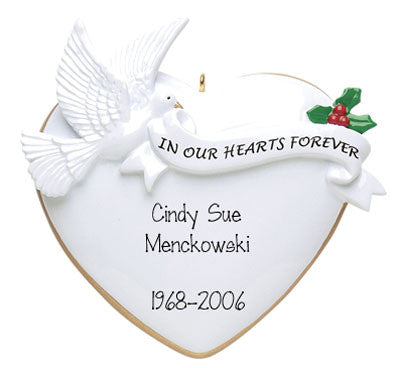 In Memory of - Personalized Ornaments