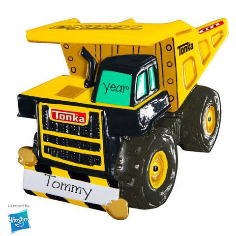 Tonka Truck~Personalized Christmas Ornament