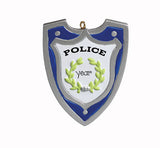 POLICE BADGE ORNAMENT, MY PERSONALIZED ORNAMENT