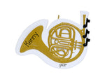 FRENCH HORN ORNAMENT / MY PERSONALIZED ORNAMENTS
