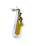 SAXOPHONE ORNAMENT / MY PERSONALIZED ORNAMENTS