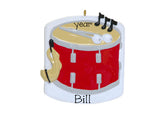 SNARE DRUM ORNAMENT / MY PERSONALIZED ORNAMENTS