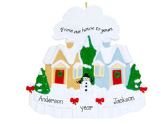 From our house to your, neighbor Ornament, my personalized ornament