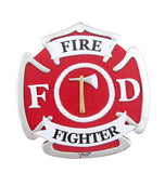 FIRE FIGHTER badge ORNAMENT / MY PERSONALIZED ORNAMENTS
