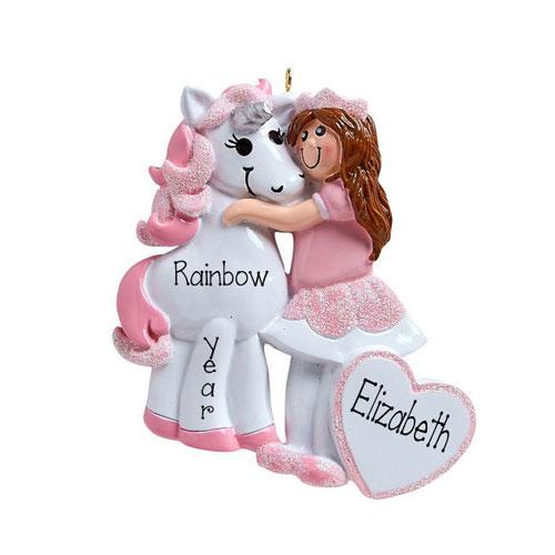 Me and My UNICORN-Personalized Christmas Ornament