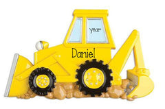 BACKHOE / MY PERSONALIZED ORNAMENTS