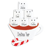 Family of 6 Hot Chocolate with Marshmallows~Table Top Decor`