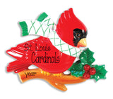 ST. LOUIS CARDINAL ORNAMENT/ MY PERSONALIZED ORNAMENTS
