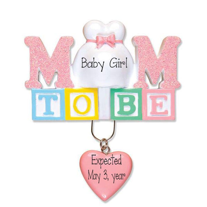 Mom to Be~Personalized Christmas Ornament