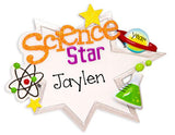Science Star-Personalized Ornament