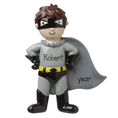 Super Hero~Personalized Christmas Ornament