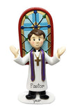 Male Minister, Priest, Pastor personalized ornament