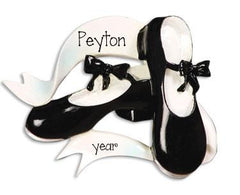 Black Tap Dance Shoes / My personalized Ornaments
