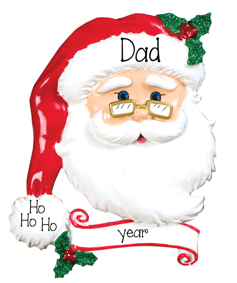 Ho Ho Ho... Santa - Personalized Ornament