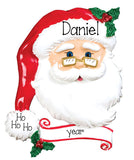 SANTA HEAD ORNAMENT/ MY PERSONALIZED ORNAMENTS