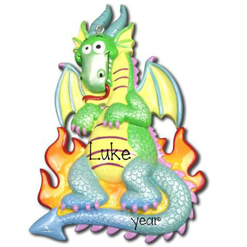 DRAGON - Personalized Christmas Ornament