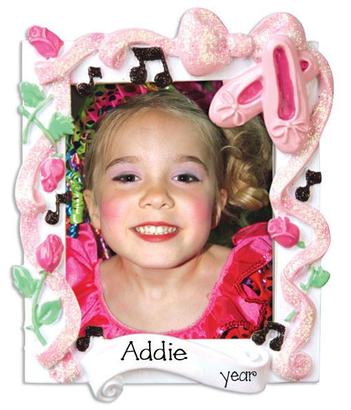BALLET PHOTO FRAME -Personalized Ornament