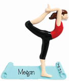 Yoga exercise, my personalized ornaments