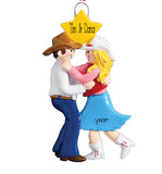 COUPLE LINE DANCING ORNAMENT / MY PERSONALIZED ORNAMENTS