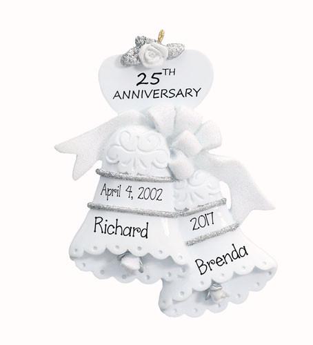 25TH WEDDING ANNIVERSARY - Ornament