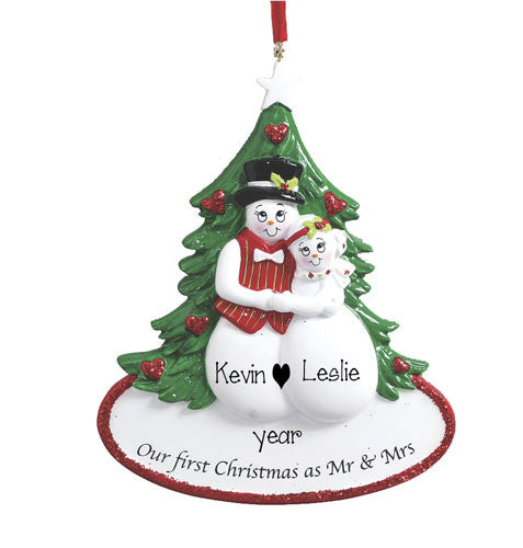 Our First Christmas as Mr & Mrs - Ornament