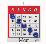 BINGO CARD ORNAMENT - My Personalized Ornaments