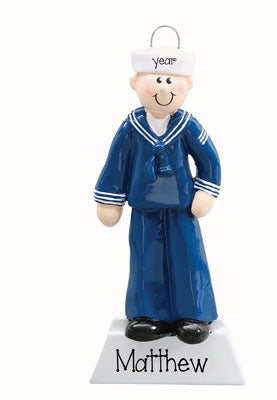 NAVY OFFICER ~ Personalized christmas Ornament