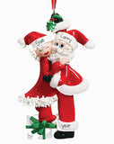 Mr. and mrs claus couple, MY PERSONALIZED ORNAMENTS