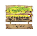 Tell Big Lies Fishing My Personalized Ornaments