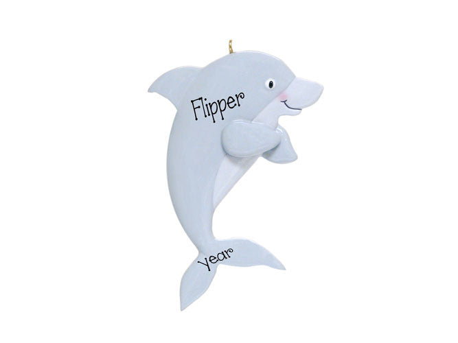 DOLPHIN - Personalized Christmas Ornament