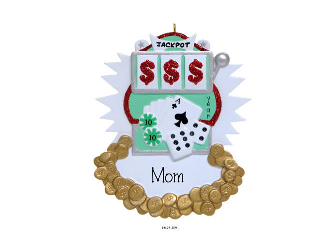 Mom's Gambling / slots / Las Vegas - Ornament