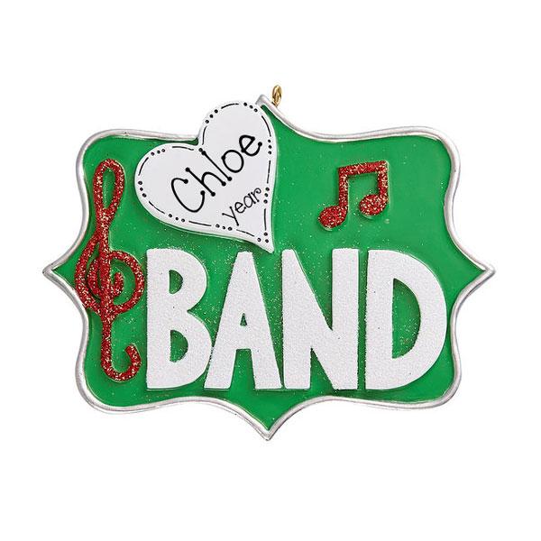 LOVE BAND~Personalized Christmas Ornament