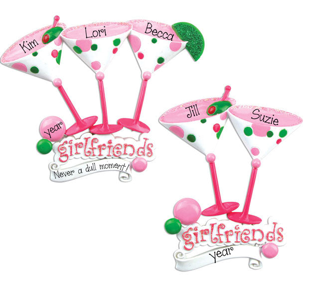 GIRLFRIENDS - PERSONALIZED ORNAMENT