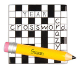 PERSONALIZED CHRISTMAS ORNAMENT, crossword puzzle