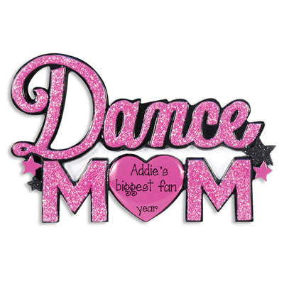Dance Mom Personalized Ornament
