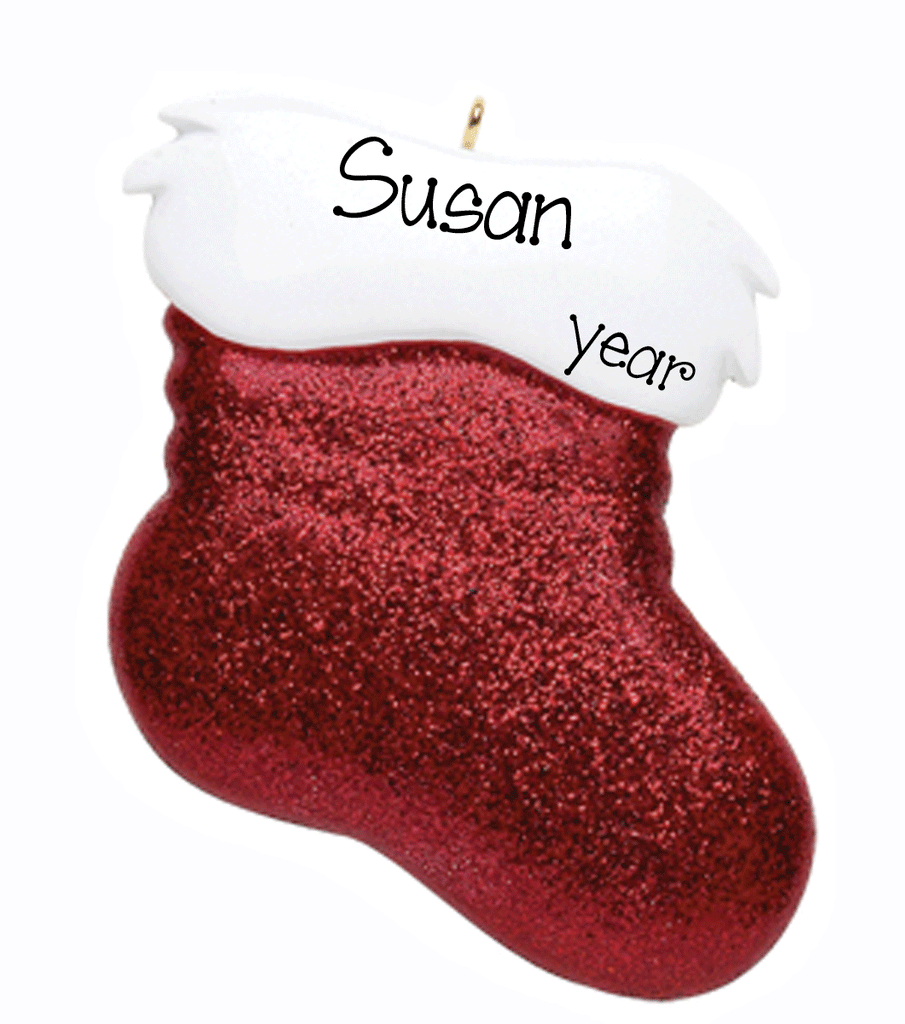 Red Glitter Boot