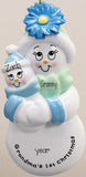 grandma's 1st christmas for BOY / my personalized ornaments